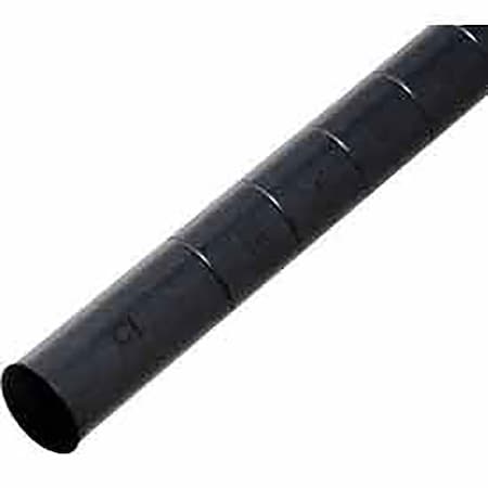 Global Industrial 54H Black Epoxy Post, 4PK 711238